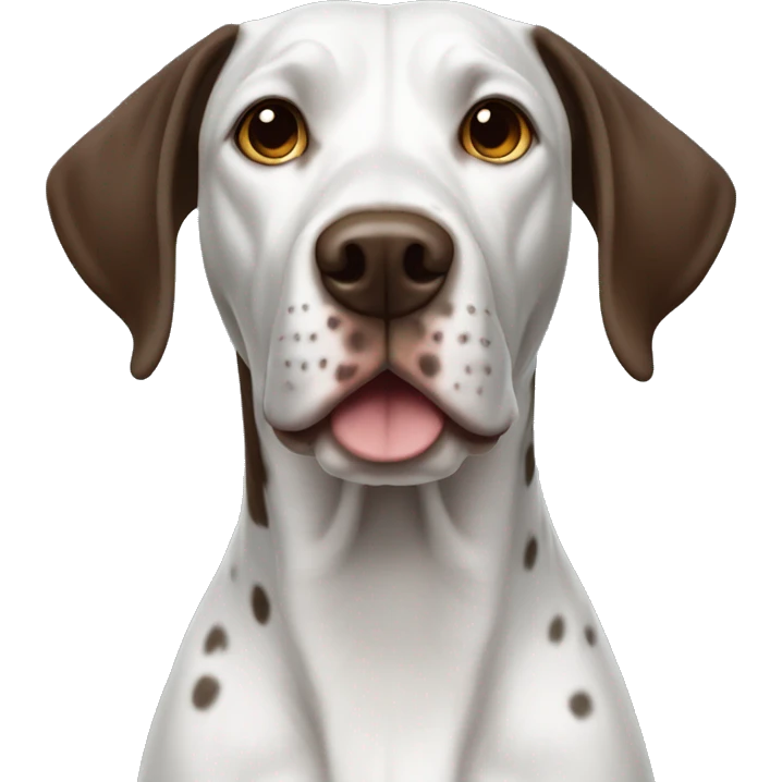 shorthaired pointer dog emoji