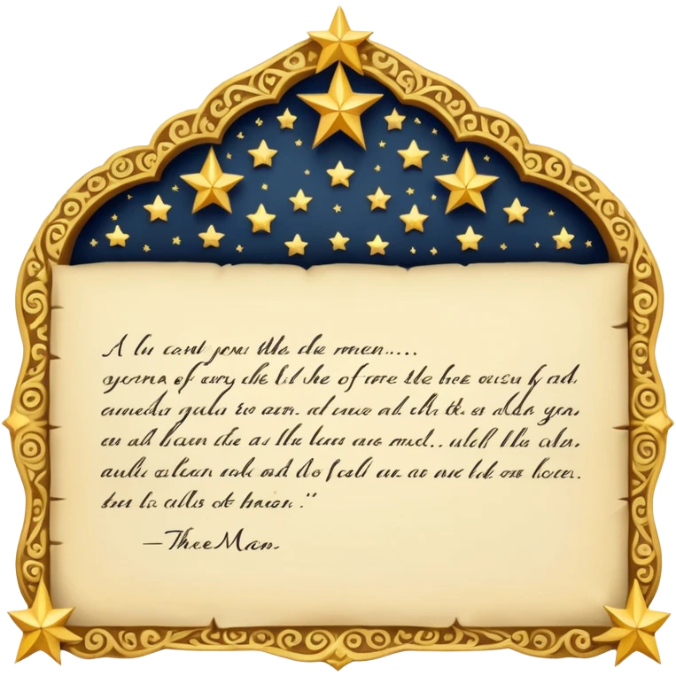 carta reyes magos emoji