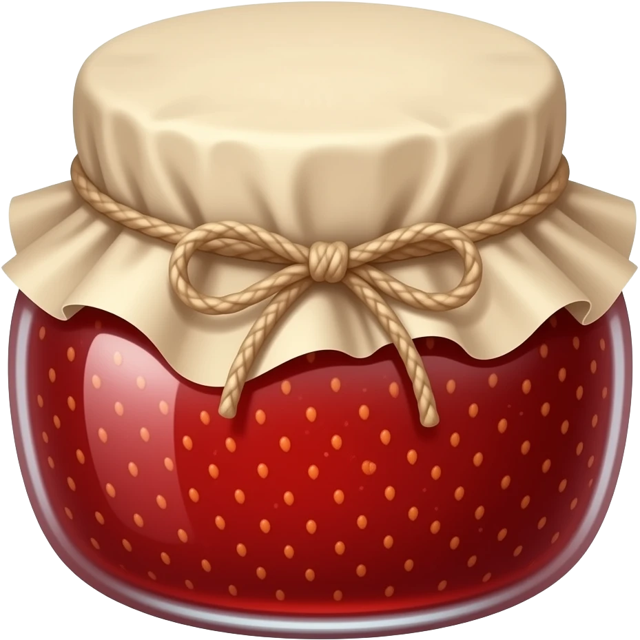 geleia de morango emoji