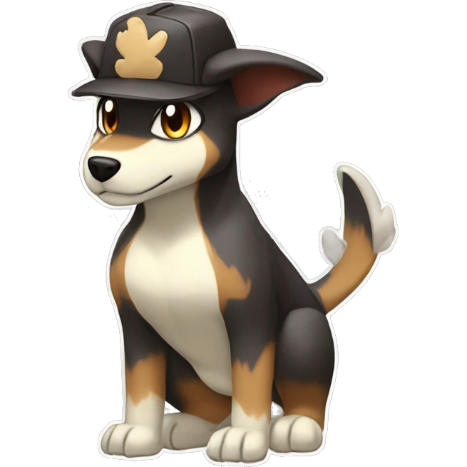  Cool Edgy Houndour-Cubone-Fakémon  emoji