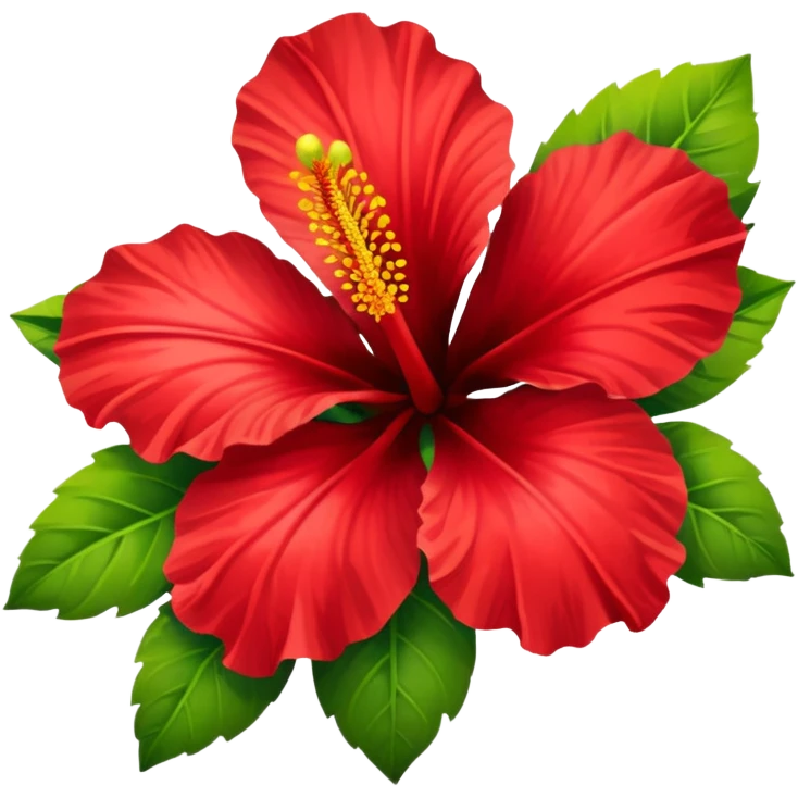 tropical hibiscus emoji