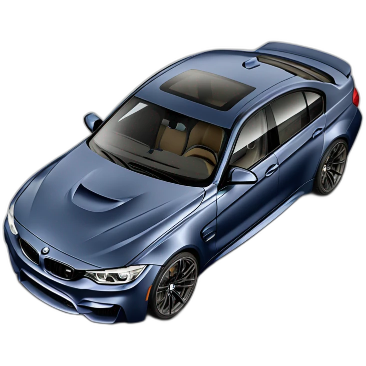 BMW M3 f80 de profil emoji