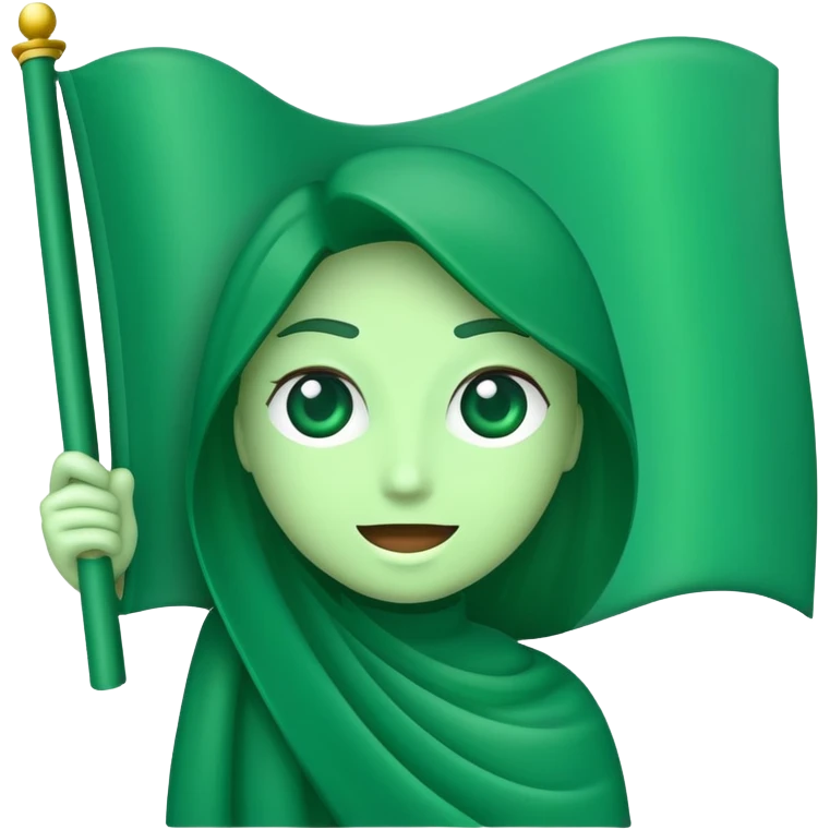 Green flag  emoji