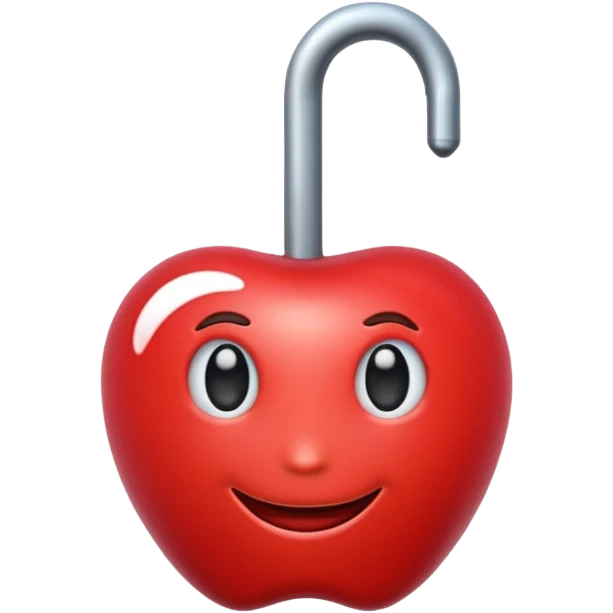 hook emoji, cartoonish, apple style emoji