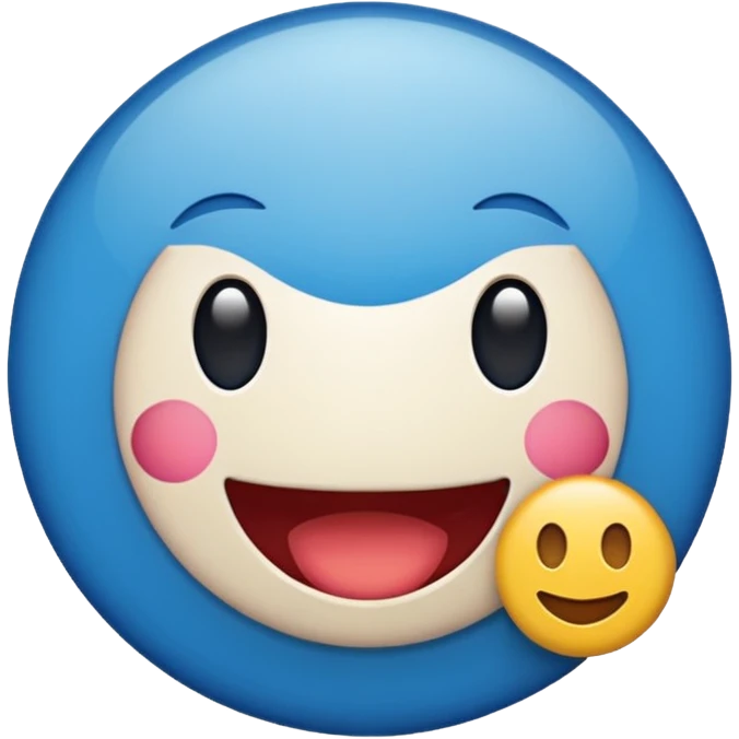 emoji de selo verificado do instagram, círculo azul, check branco no centro, estilo emoji oficial, fundo limpo, alta qualidade emoji