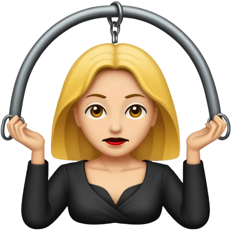 Dead hangwoman emoji