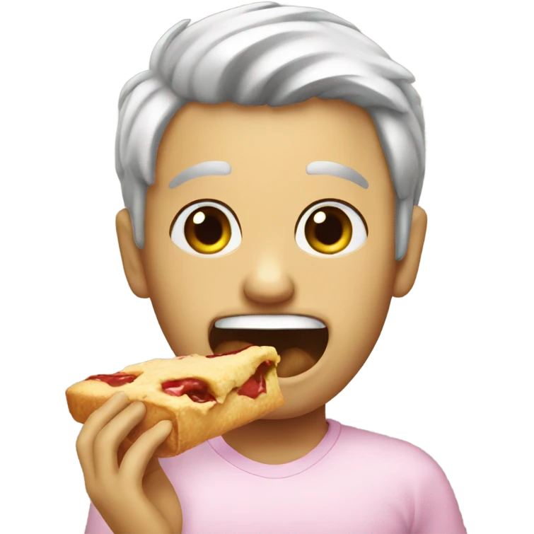 When eating something very very good emoji