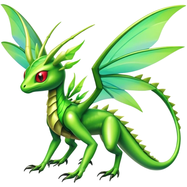 Shiny Exotic Flygon-Celebi-Scyther-Hybrid-Creature emoji