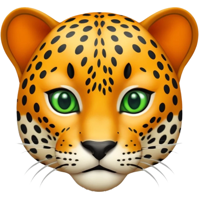 A high-resolution photo-realistic digital illustration of a young jaguar, chest upward A high-resolution, photo-realistic digital illustration of a majestic young jaguar emoji