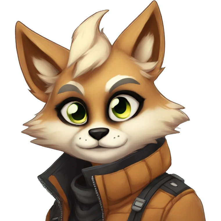 Edgy modern anthro furry by Falvie, LiLaiRa, griffsnuff, AngieWolf emoji