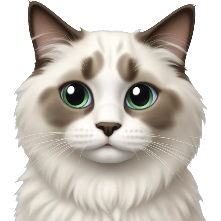 Ragdoll cat emoji