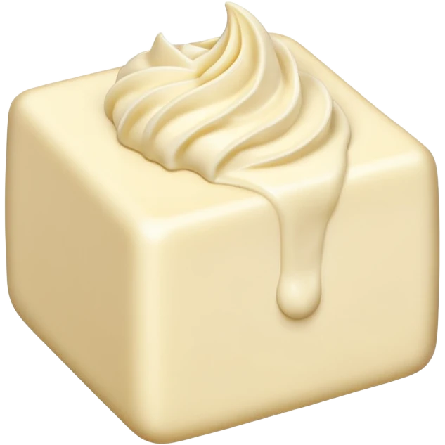 White chocolate emoji