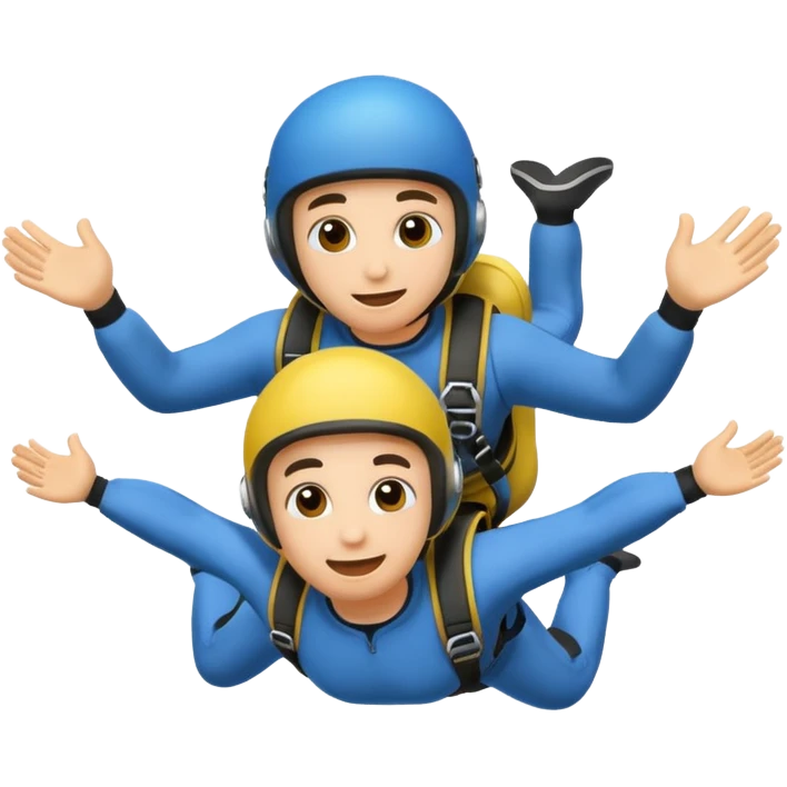 Skydiving emoji