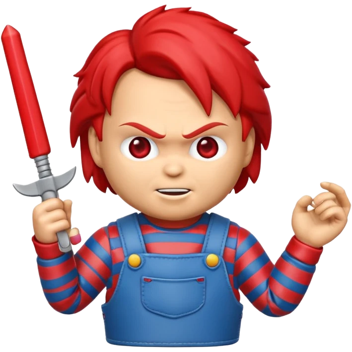 Un emojin de chuky emoji