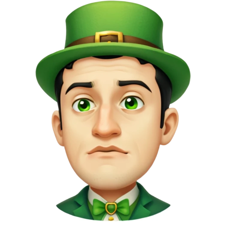 Sad Leprechaun emoji