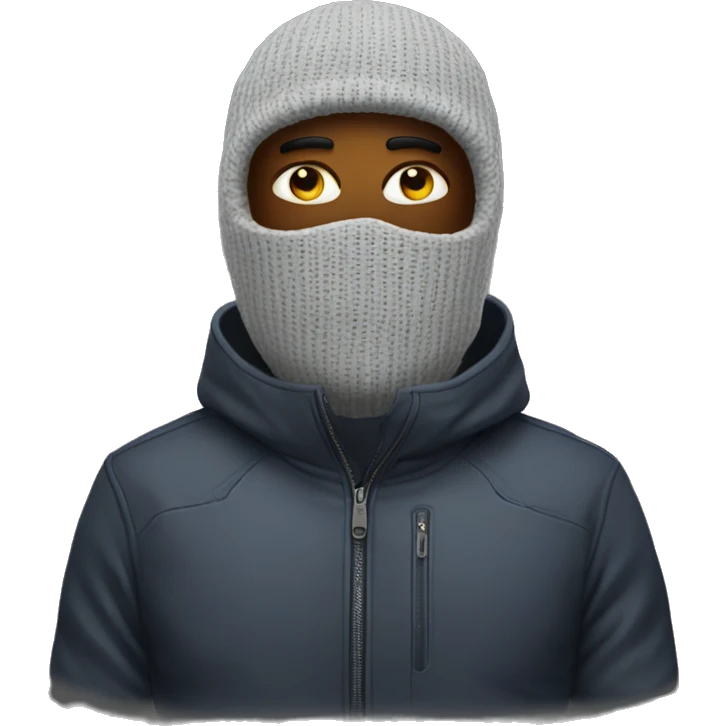 Ski mask emoji