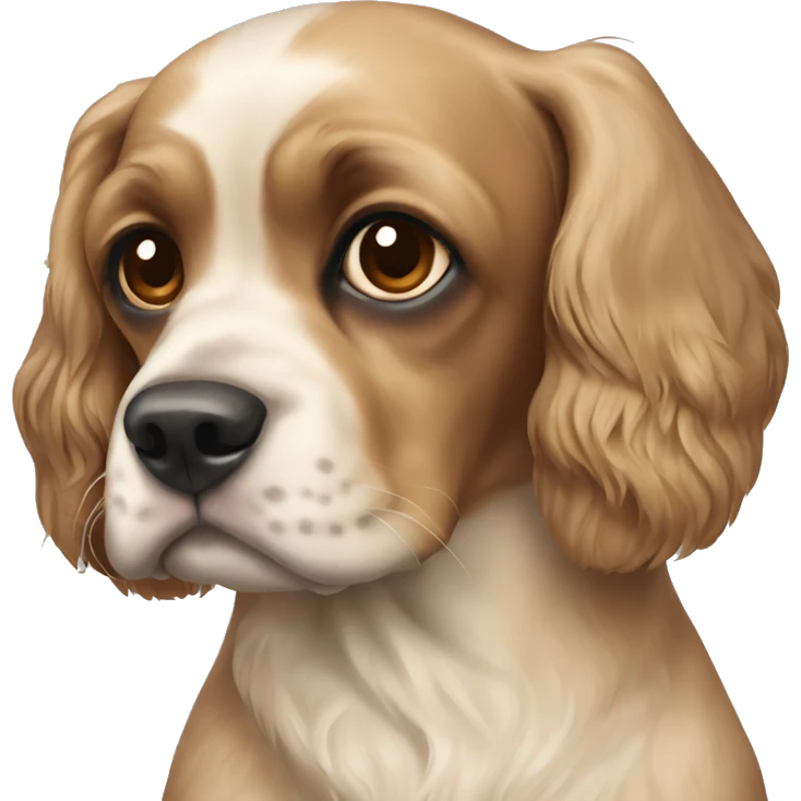 Cocker spaniel and siamese  emoji