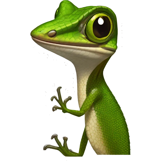Sharp-mouthed Lizard Puerto Rico 
Anolis pulchellus emoji