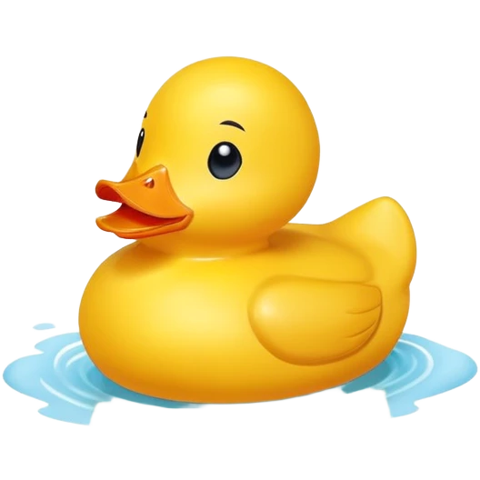 Rubber duck emoji