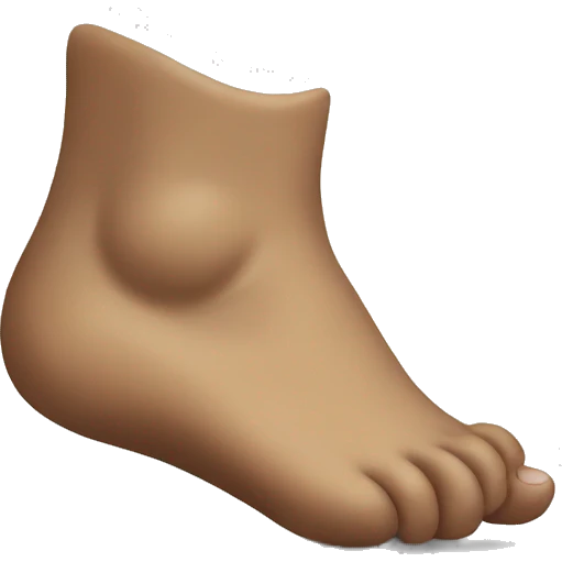 foot emoji