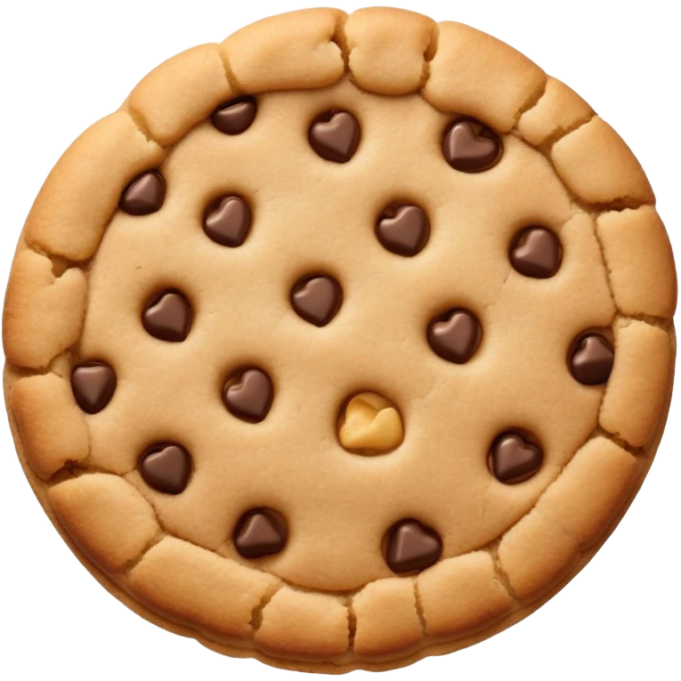 apple cookie emoji