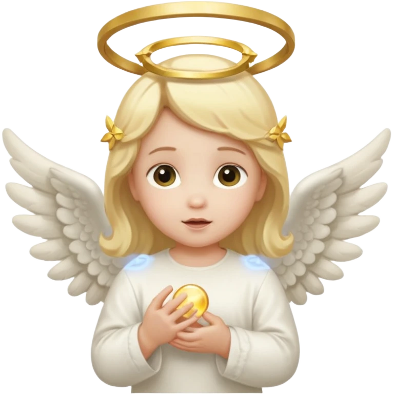 baby angel emoji