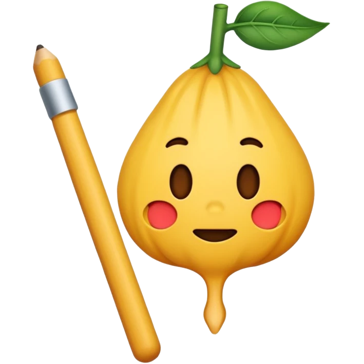 Veiny stick emoji