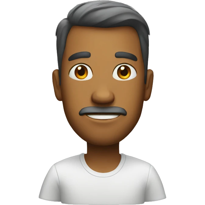 Impressed man emoji