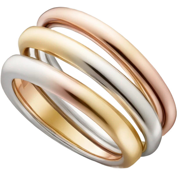 cartier trinity ring emoji
