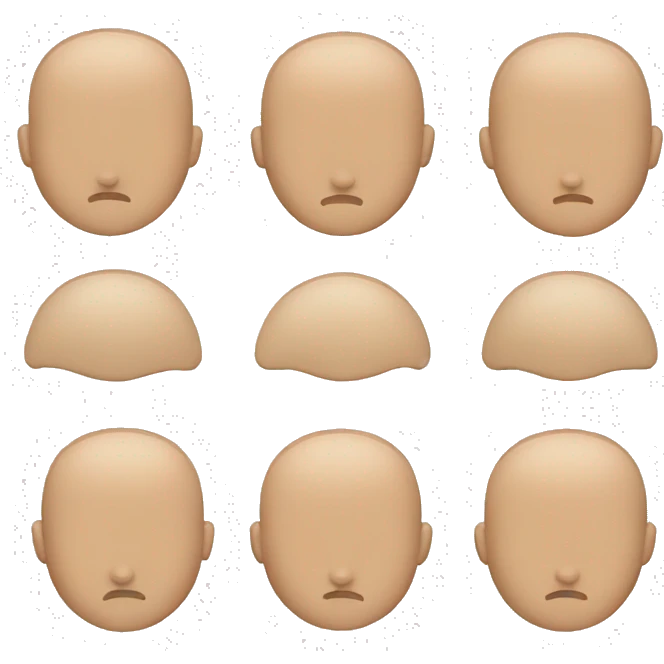 hair loss emoji