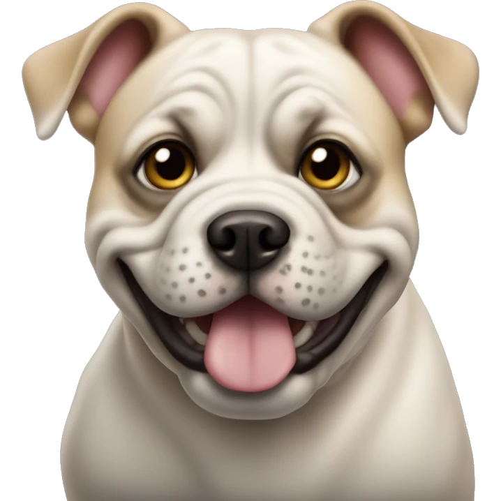 Błach Francji buldog emoji