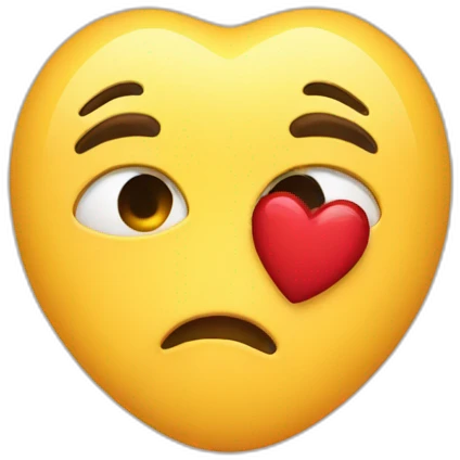 Emoji kissing emoji