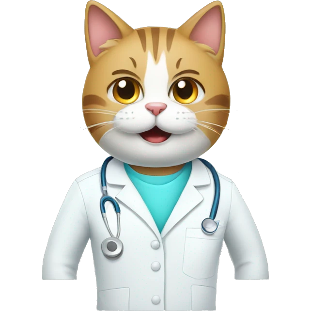 dentist-cat emoji