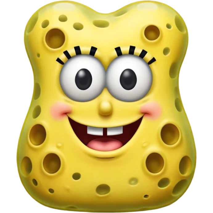 Spongebob with boobs emoji
