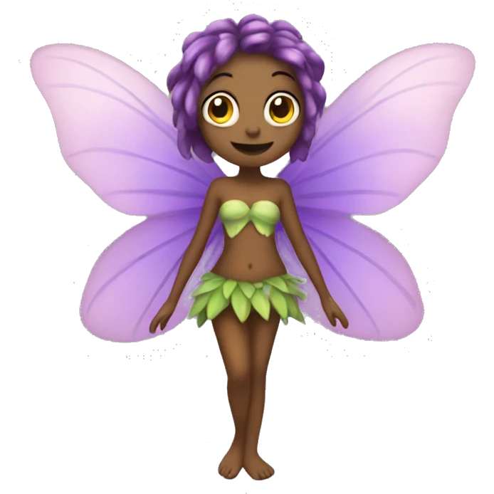 A fairy in monster body emoji