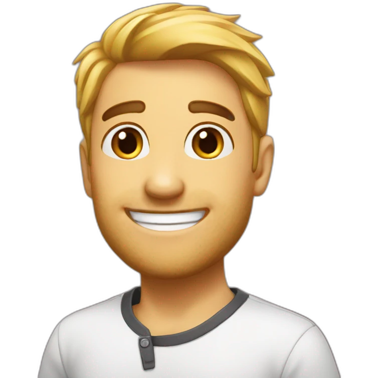 Happy-adam emoji