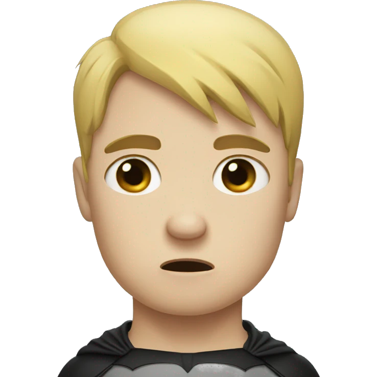 Batman crying emoji