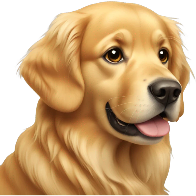 Golden retriever  emoji