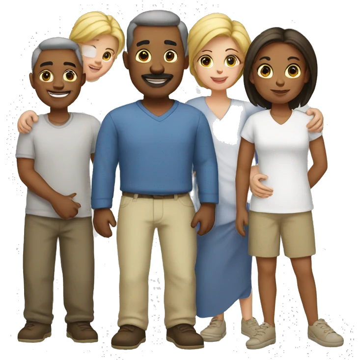 white family emoji
