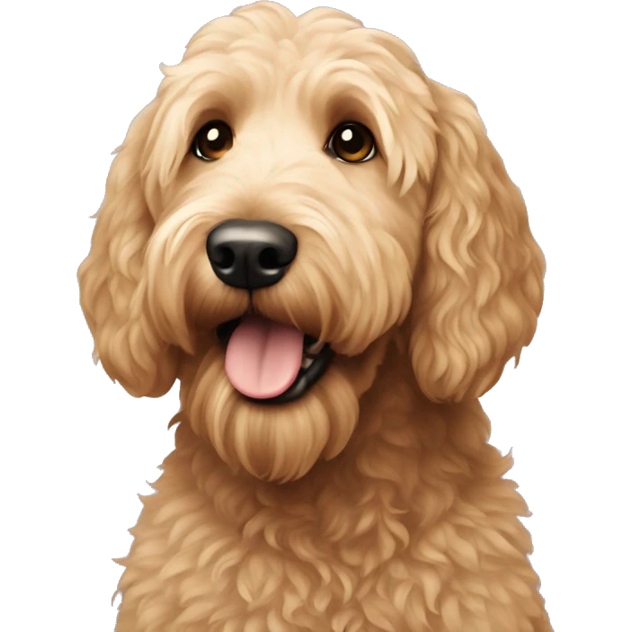 Goldendoodle emoji