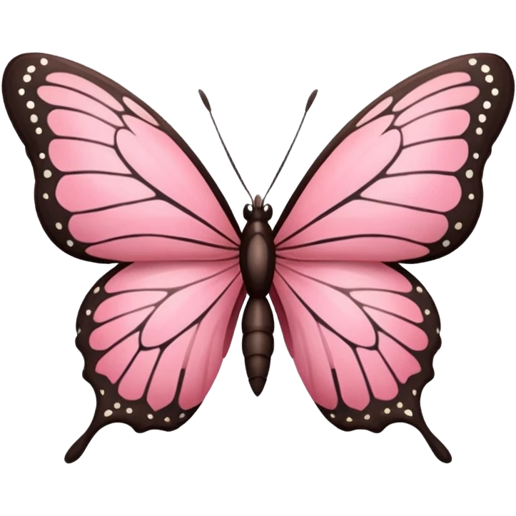 Mariposa rosada  emoji