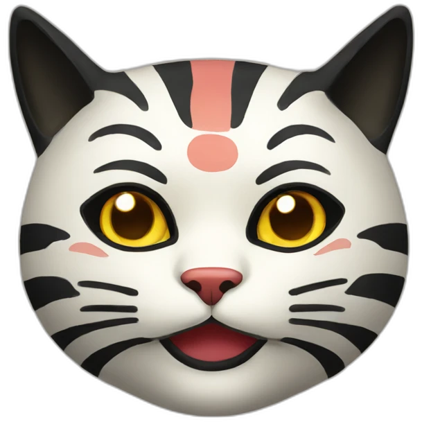 Japanese kat mask emoji