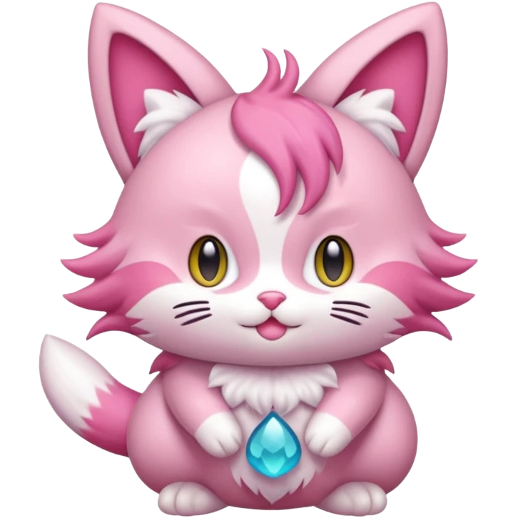  Fey Toony Sprigatito-Skitty-fusion-hybrid emoji
