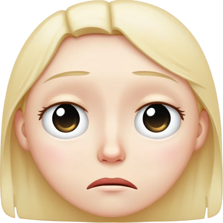 sad face emoji