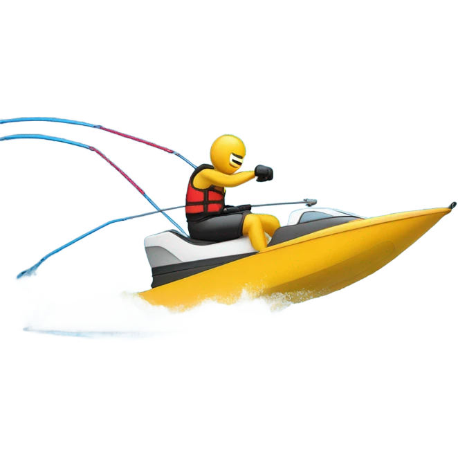 Water skiing emoji