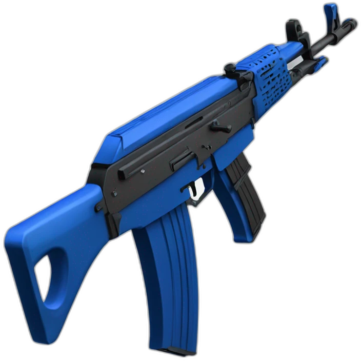 Blue AK7 emoji