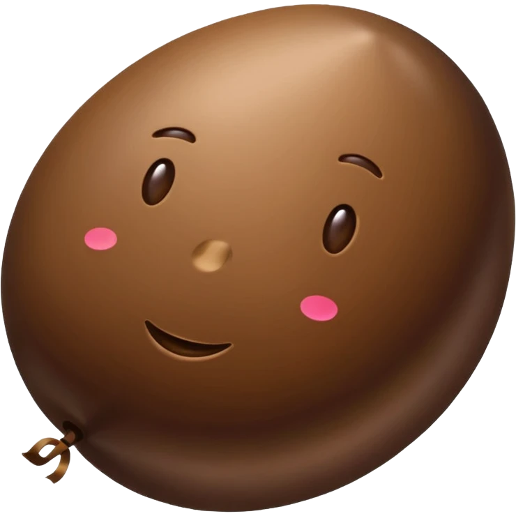Coffee, balloon style emoji