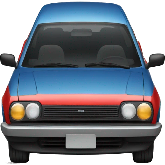 Toyota corolla front view emoji