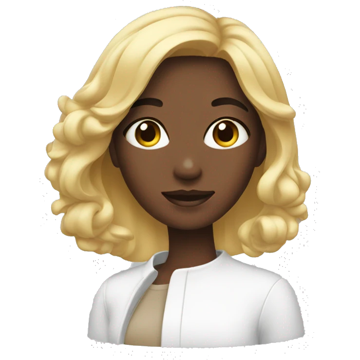 Girl whit skincare emoji