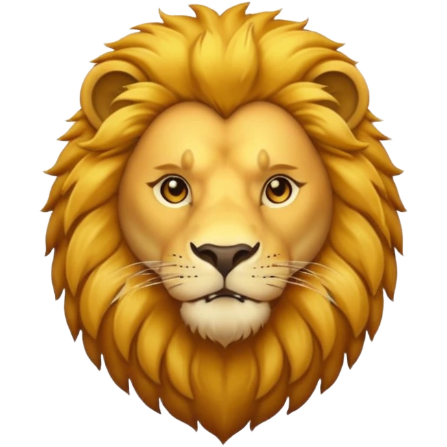 Lion emoji